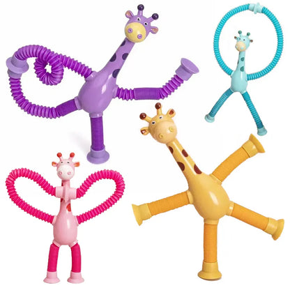 FlexiGiraffes | Dehnbares Spielvergnügen und Kreativität - Pädagogisches Spielzeug