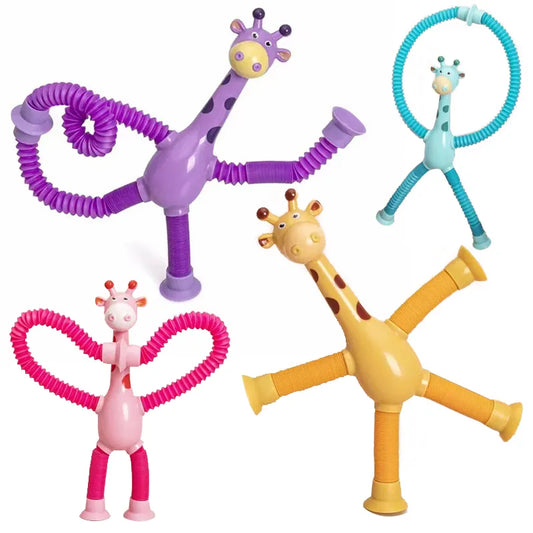FlexiGiraffes | Dehnbares Spielvergnügen und Kreativität - Pädagogisches Spielzeug