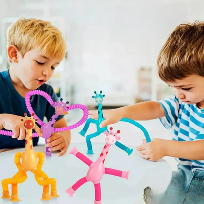 FlexiGiraffes | Dehnbares Spielvergnügen und Kreativität - Pädagogisches Spielzeug
