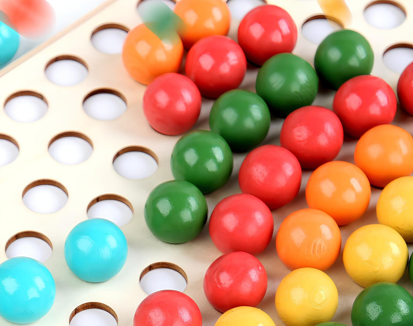 BrightBoard | Pädagogisches Spiel mit Farben - Montessori Holzspielzeug