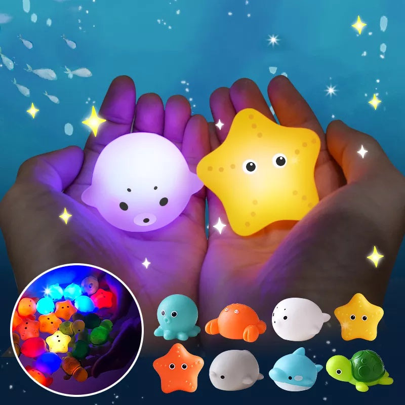 AquaGlow | Badespass mit Licht und Farbe - Badespielzeug