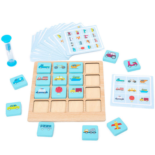 MemoryMaze | Trainiere dein Gedächtnis spielerisch - Pädagogisches Holzpuzzlebrett