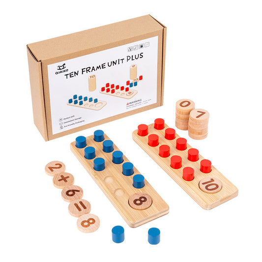 ChipChop | Mathematische Fähigkeiten und Kreativität entwickeln - Montessori Mathe Board