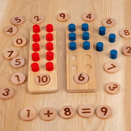 ChipChop | Mathematische Fähigkeiten und Kreativität entwickeln - Montessori Mathe Board