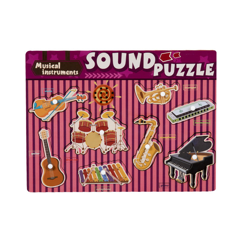 Sound | Geräusch & Form - Bildungs-Puzzlespiel