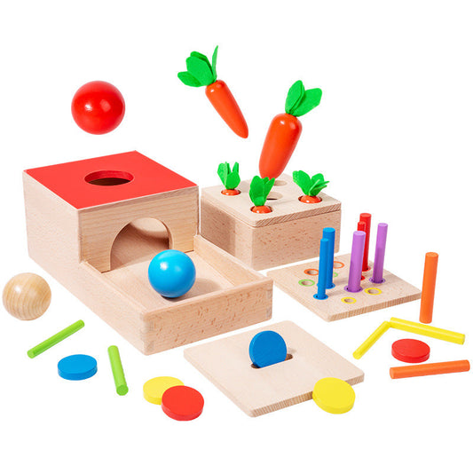 MindyBox | Spielen, sortieren und wachsen - Holzsortierbox