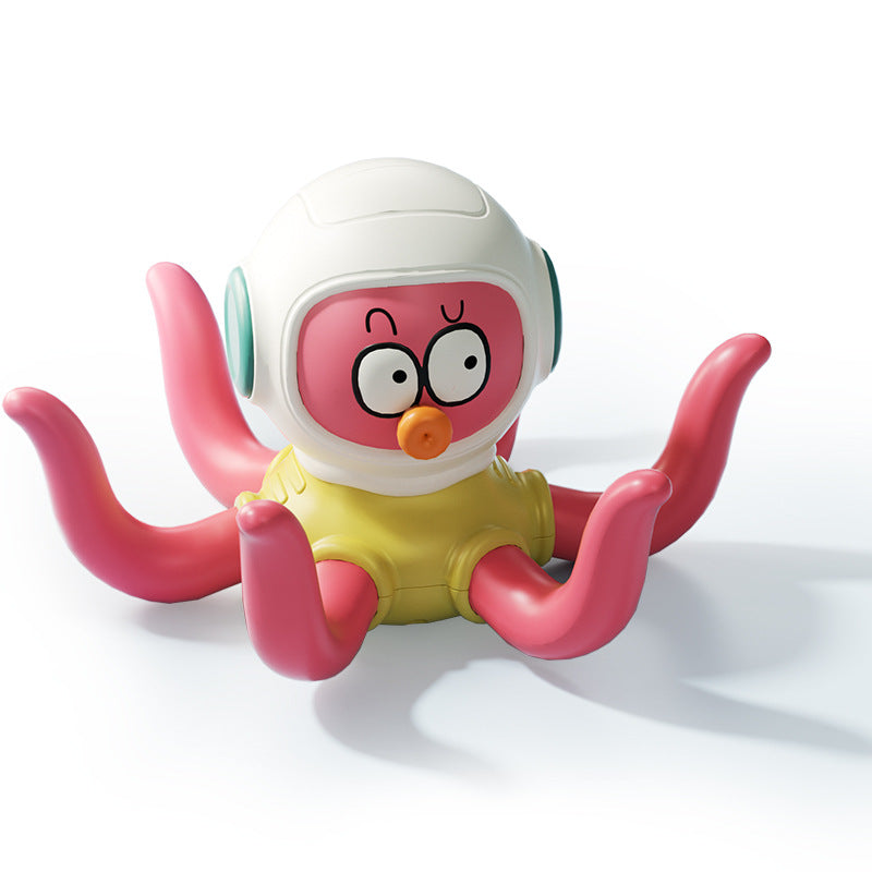 AquaCatch | Spritzringwurf - Oktopus Badspielzeug