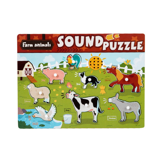 Sound | Geräusch & Form - Bildungs-Puzzlespiel