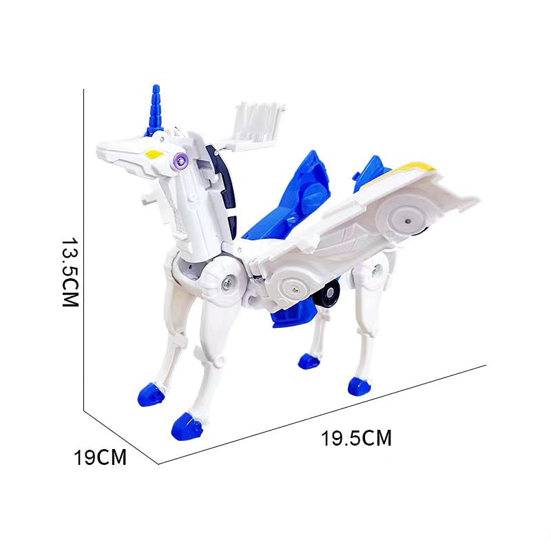 MagicUnicorn | Von Rennen zu Märchen - Transformierbares Auto