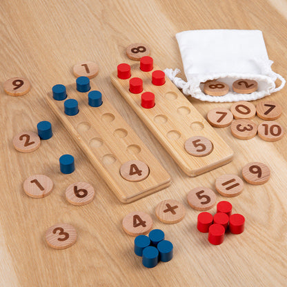 ChipChop | Mathematische Fähigkeiten und Kreativität entwickeln - Montessori Mathe Board
