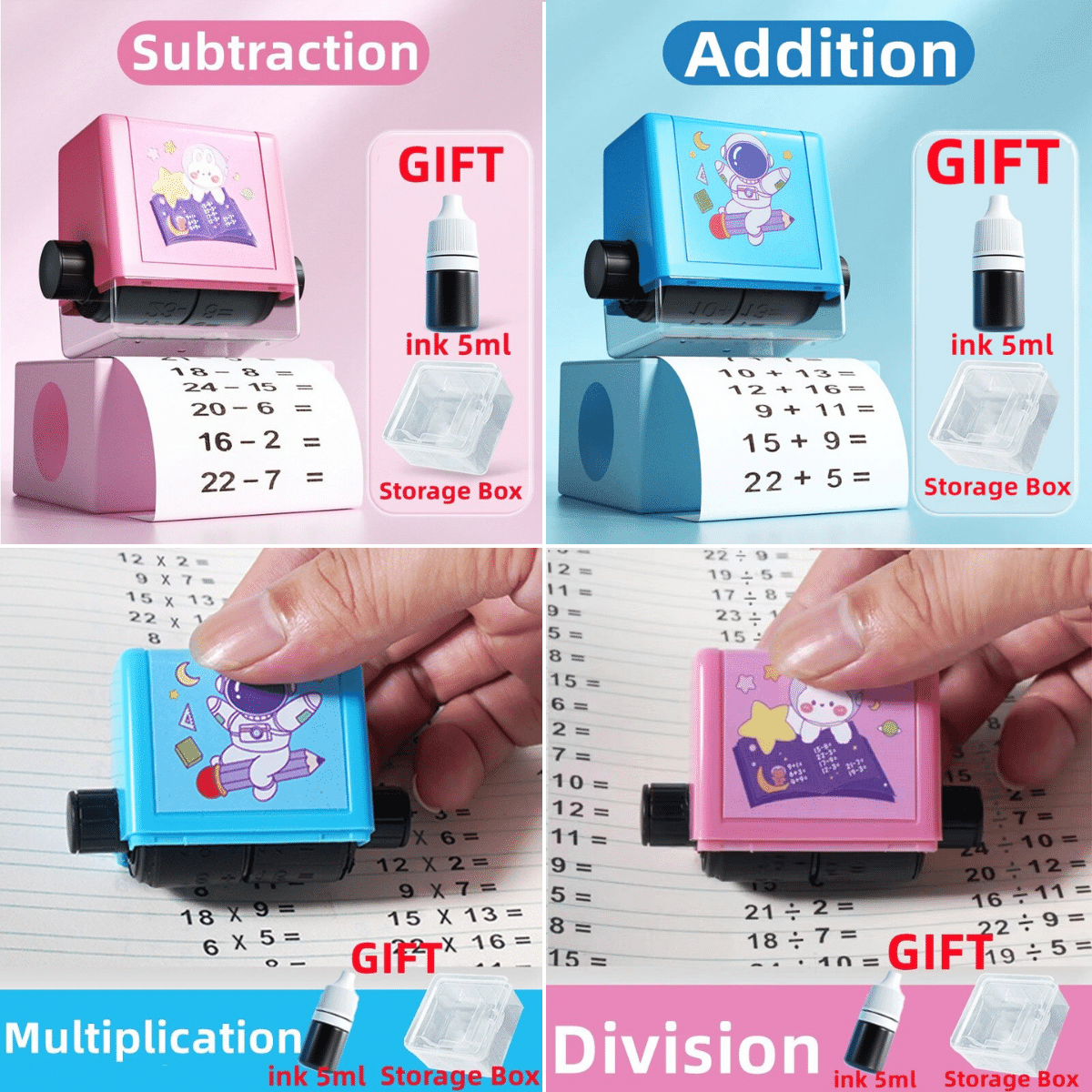 MathPrint | schält Übung mit Arithmetik - Arithmetikstempel für den Unterricht