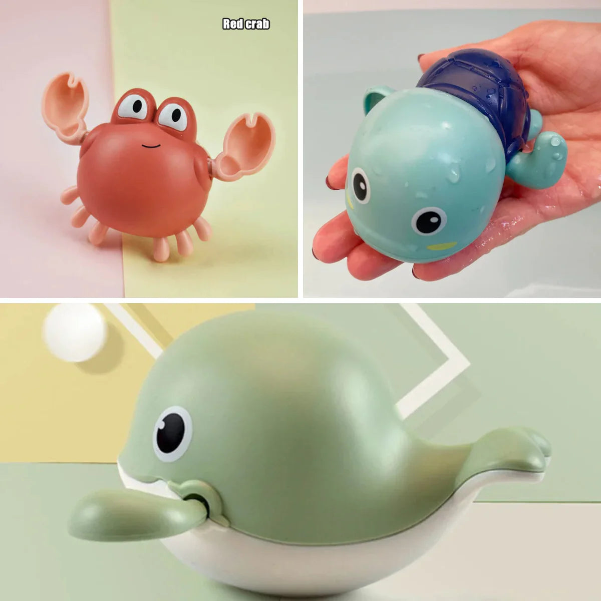 WaterFriends | Lebendige Meerestiere für das Bad - Badespielzeug