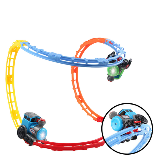 RollerRail Express | Bringt Fantasie und Bewegung zusammen - Spielzeugeisenbahnstrecke