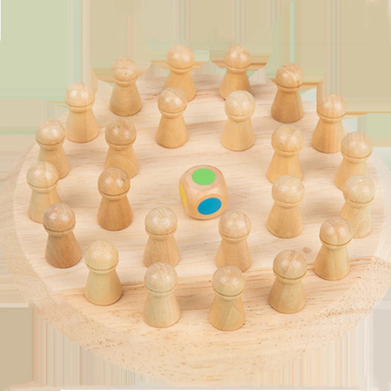 Memo‑Rallye | Spielerisch Gedächtnistraining - Hölzernes Gedächtnisspiel