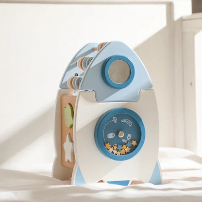 RocketPlay Blocks | Baue deine Traumrakete - Raketenset aus Holz