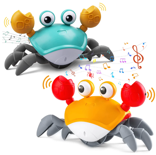 HappyCrab | Bewegungs- und Klangspielzeug - Krabbenspielzeug