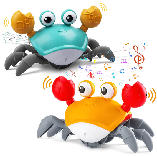 HappyCrab | Bewegungs- und Klangspielzeug - Krabbenspielzeug