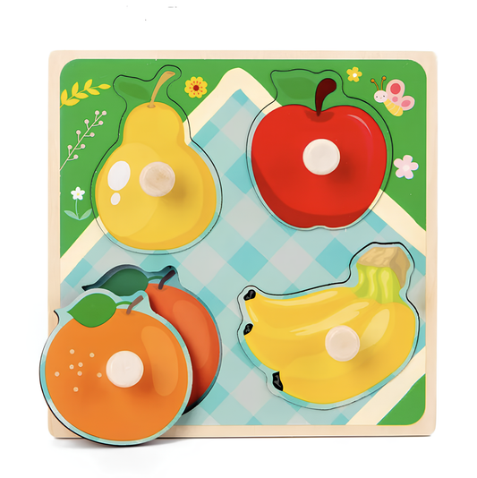 WildWood Puzzle | Tiere und Formen kennenlernen - Spielset aus Holz