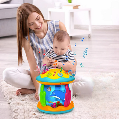 SparkleDrum | Magische Farben und Klänge - Montessori Spiel-Trommel