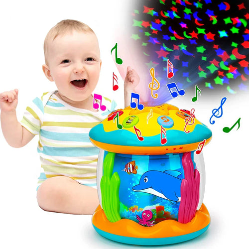 SparkleDrum | Magische Farben und Klänge - Montessori Spiel-Trommel