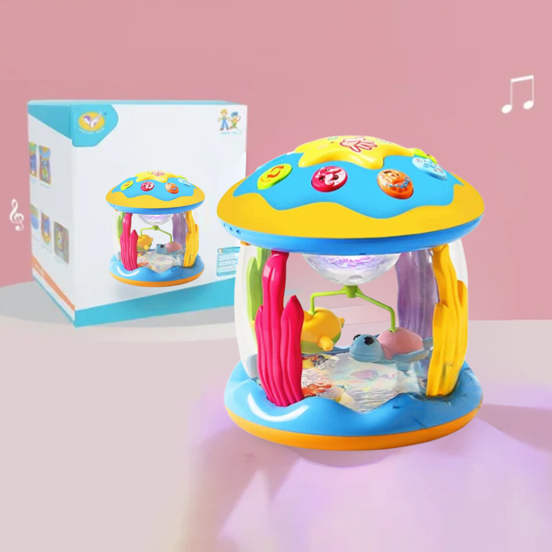 SparkleDrum | Magische Farben und Klänge - Montessori Spiel-Trommel