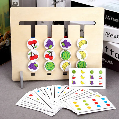 DenkHolz | Spielerisch Lernen zu Argumentieren - Montessori Holz Sortierpuzzle