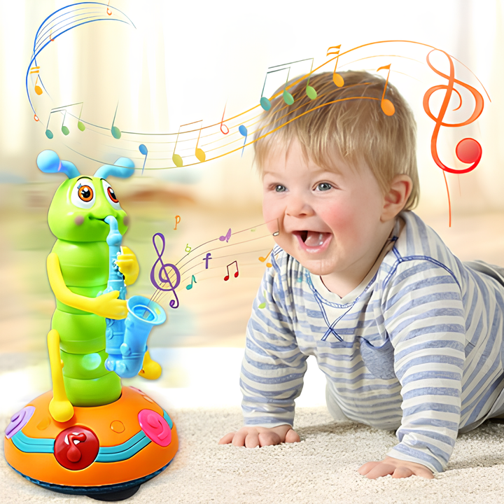 BoogieBug | Schaukelspaß mit Musik und Lichtern - Musikalische Spielraupe