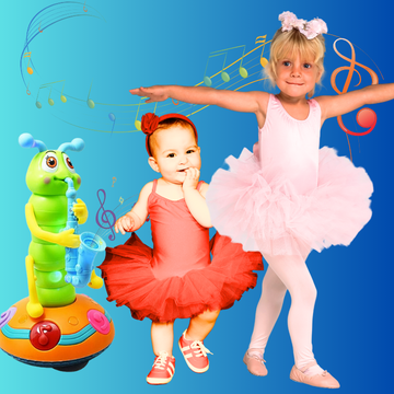 BoogieBug | Schaukelspaß mit Musik und Lichtern - Musikalische Spielraupe