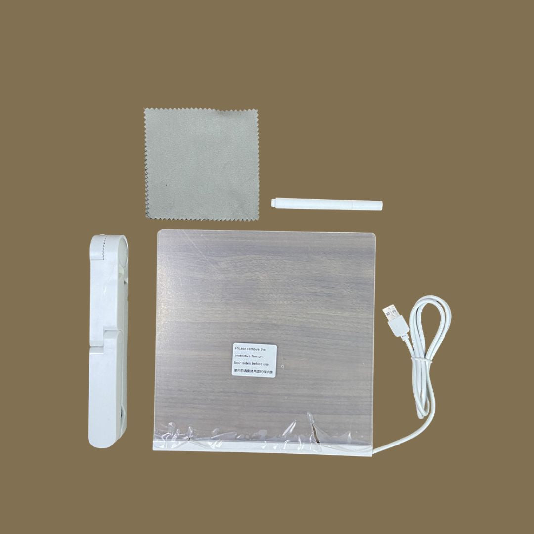 IllumiBoard | Magisches Zeichnen mit Licht - LED-Zeichentafel