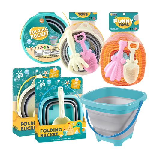 BeachBuckets | Alles-in-einem Sand-Erlebnis - Strandspielzeug