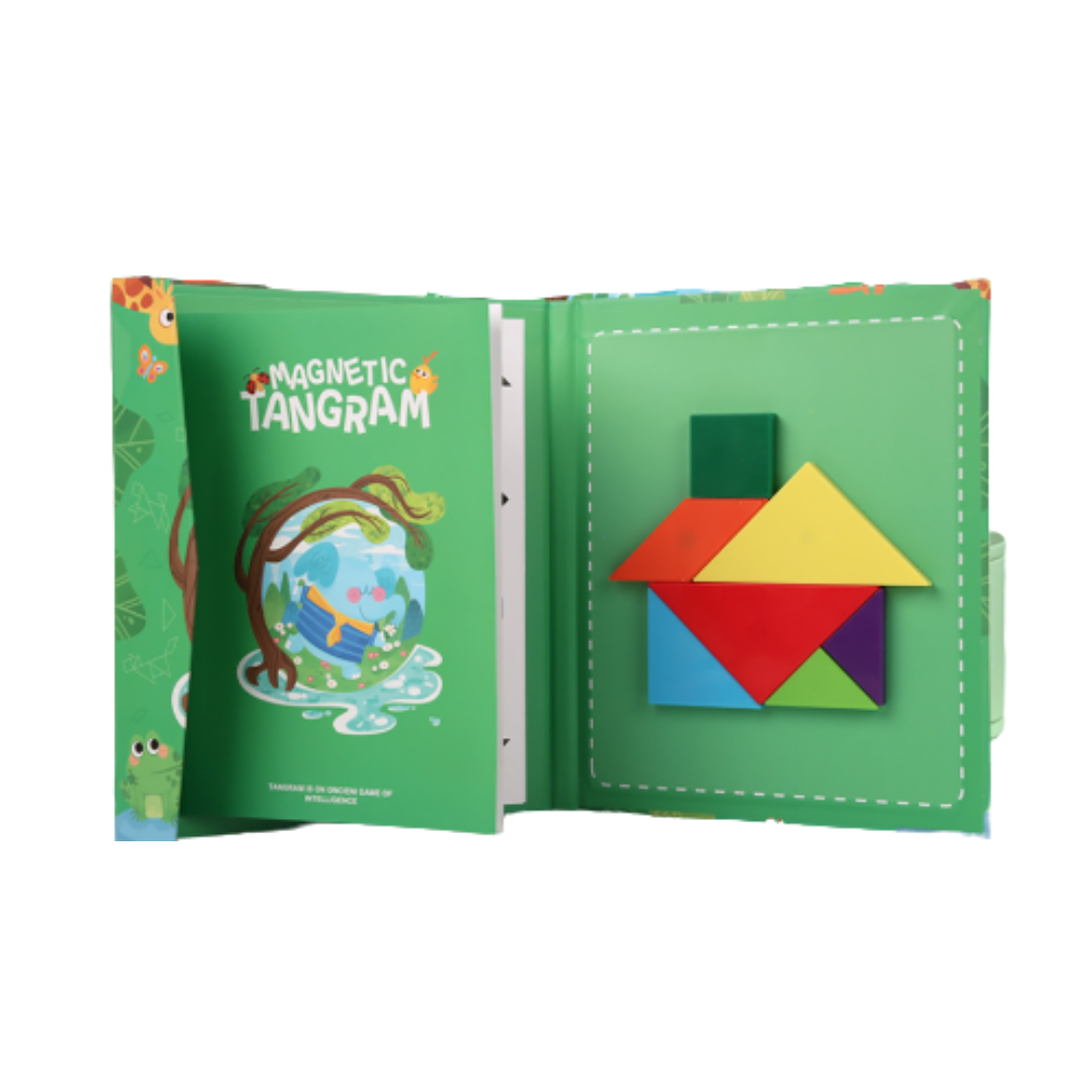 ShapeWise | Fördern Sie logisches Denken - Magnetisches Tangram-Puzzle