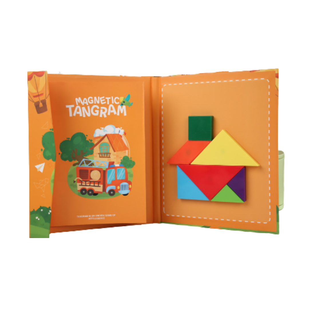 ShapeWise | Fördern Sie logisches Denken - Magnetisches Tangram-Puzzle