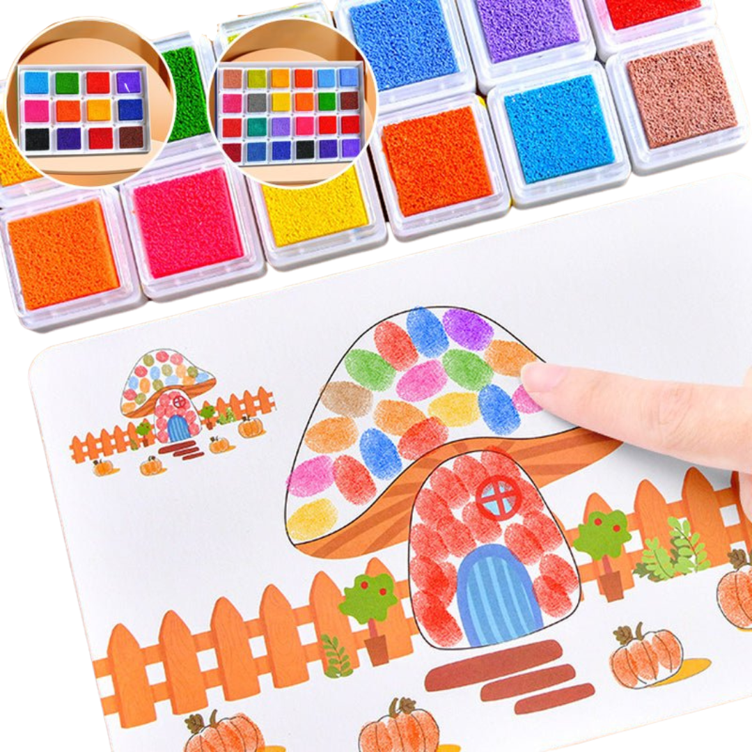 FingerFun | Entdecken und Gestalten mit Spaß - Fingerfarben-Spielset