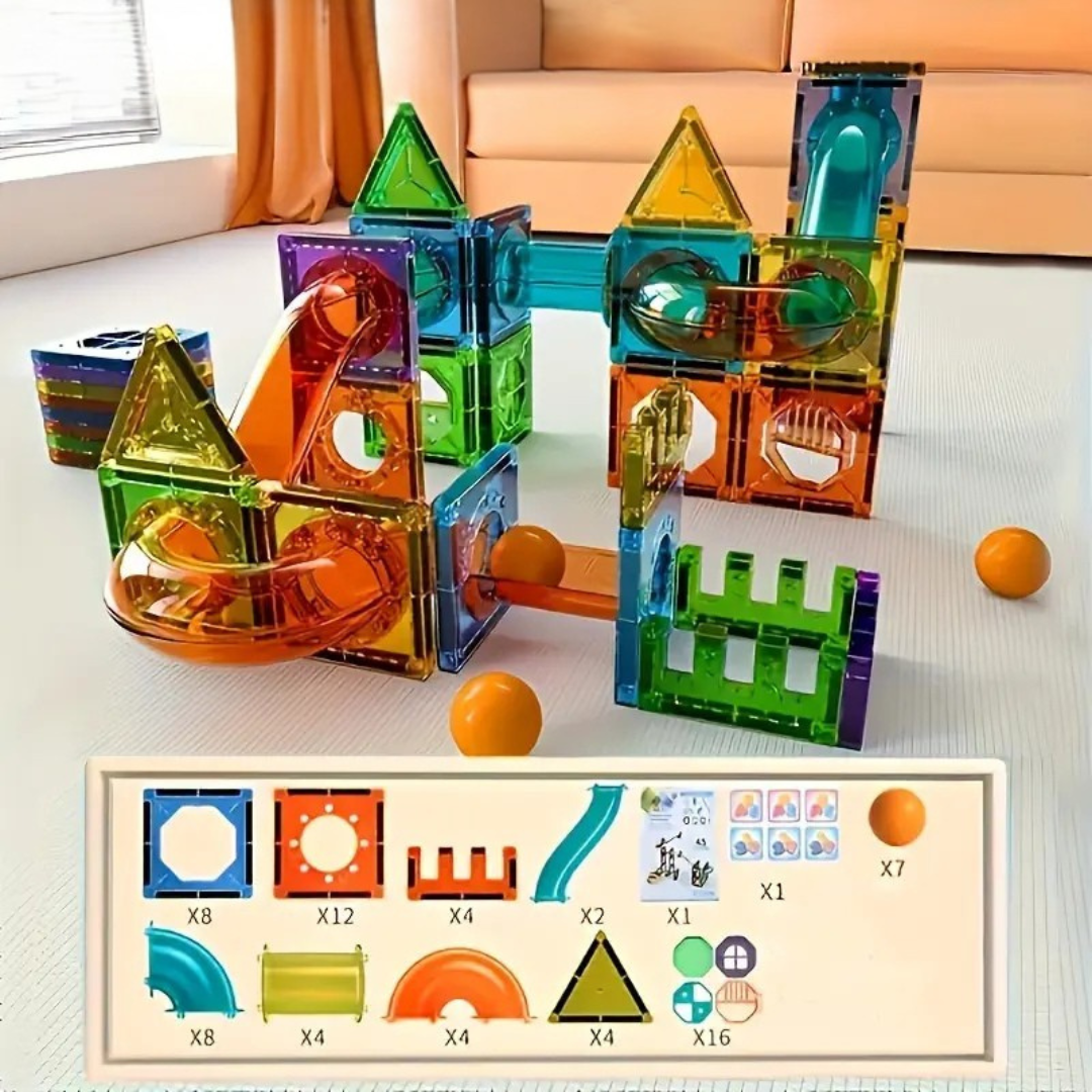 BrightTracks | Einzigartige Konstruktionen entwerfen - Magnetisches Spielzeug