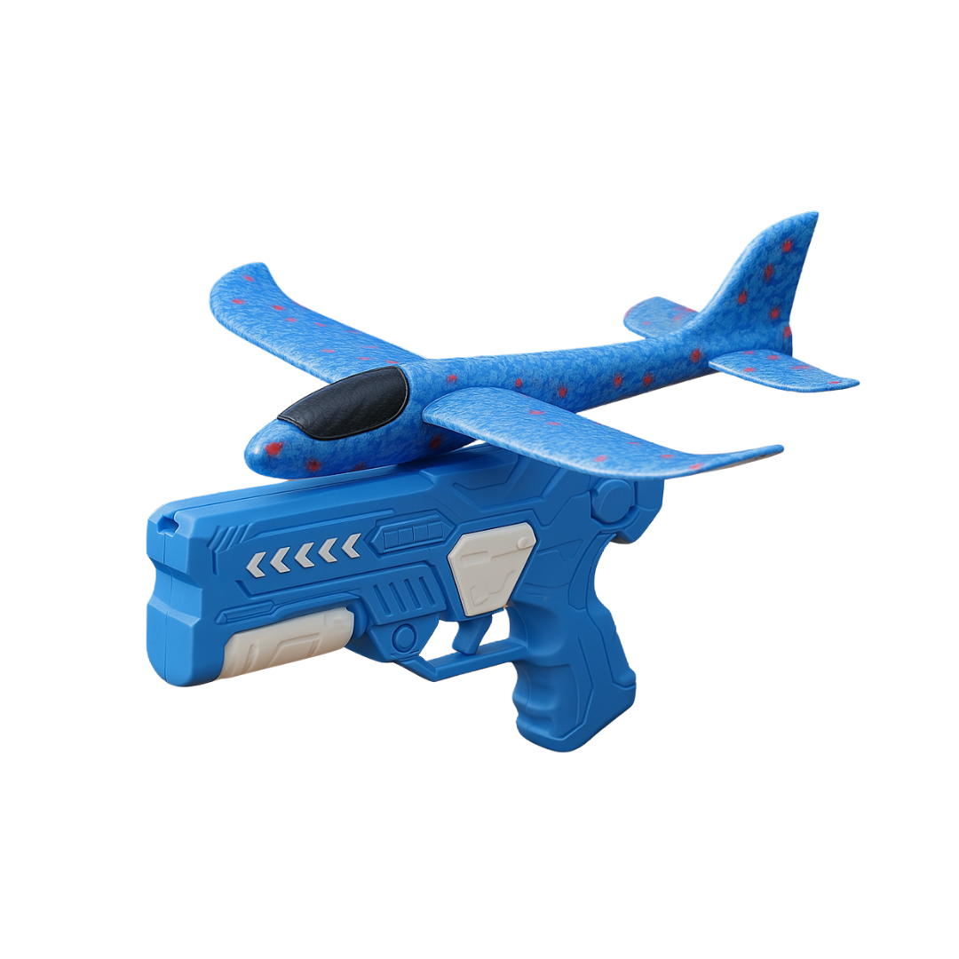 SkyBlaster | Lernen zielen & starten - Schaumstoffflugzeugwerfer