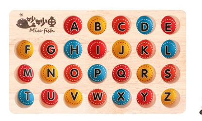 CatchWords | Buchstaben und Wörter lernen - Magnetisches Fischspiel aus Holz