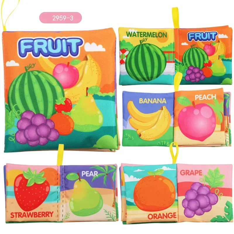 Snugglestory | Visuelle Stimulation - Stoffbuch für Babys