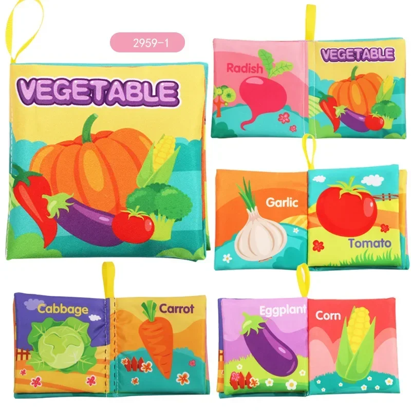 Snugglestory | Visuelle Stimulation - Stoffbuch für Babys