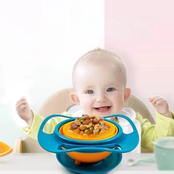 SnackBuddy | Intelligentes Design gegen Verschütten - Kleckerfreie Babyschale