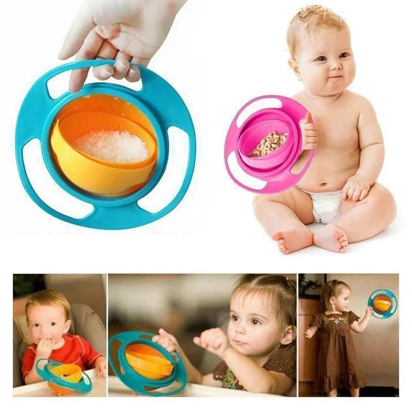 SnackBuddy | Intelligentes Design gegen Verschütten - Kleckerfreie Babyschale