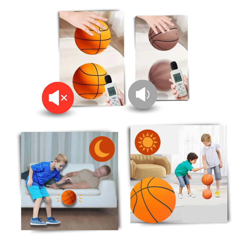 Weicher Innenball | Leises Dribbeln und Spielen