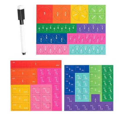 MathMinds | Brüche spielerisch entdecken - Montessori Spielbuch