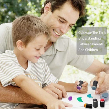 FingerPrint Adventures | Einzigartige Kunstwerke schaffen - Fingerfarben-Set