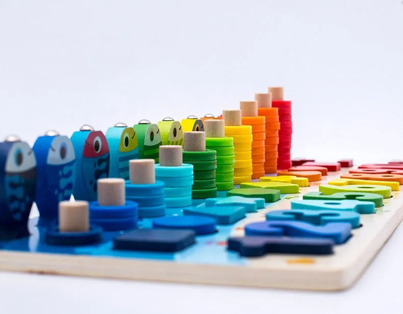 PlayGrow | Entwickeln Sie spielerisch Fähigkeiten - Montessori Holzbrett