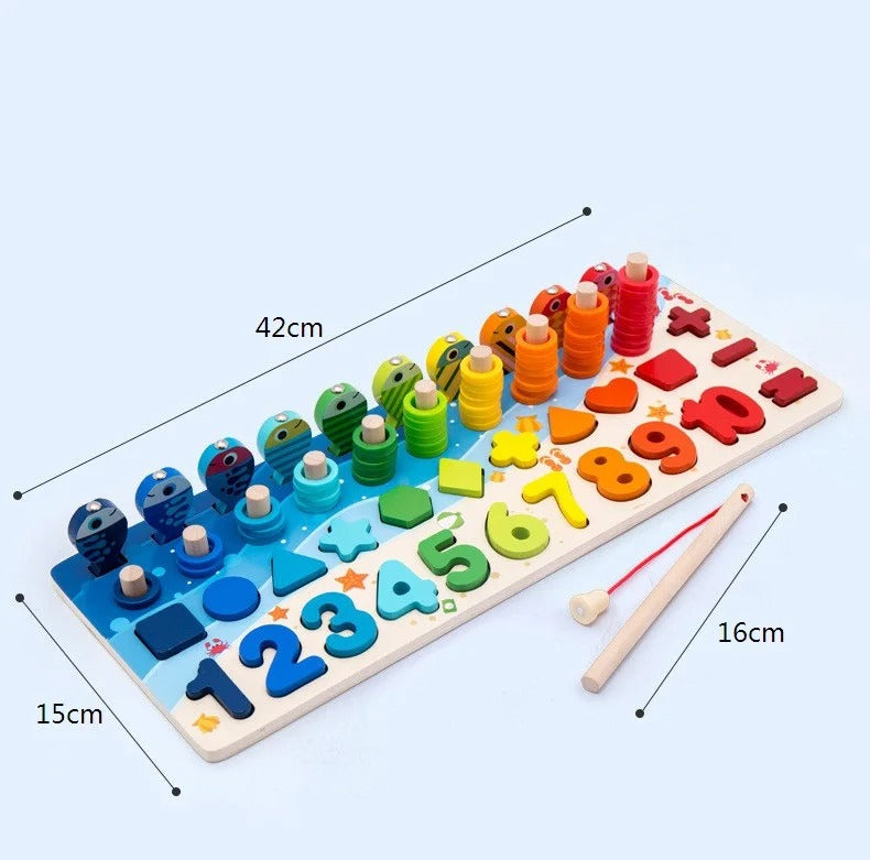 PlayGrow | Entwickeln Sie spielerisch Fähigkeiten - Montessori Holzbrett