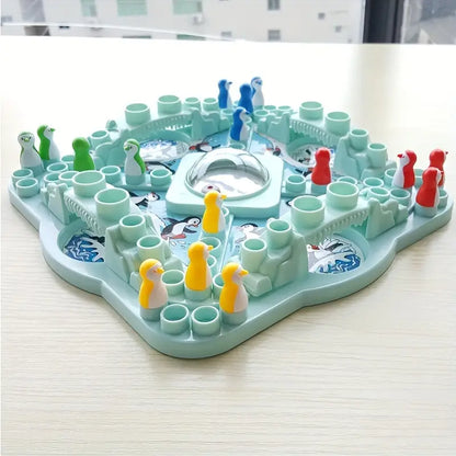 Pädagogisches Brettspiel | Wettrennen und Überleben in der Kälte