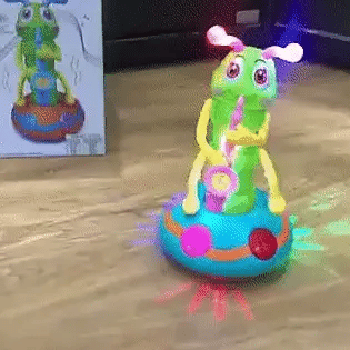 BoogieBug | Schaukelspaß mit Musik und Lichtern - Musikalische Spielraupe