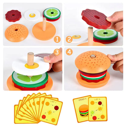 SnackStack | Stapeln und Spielen - Sandwich Stapelspiel