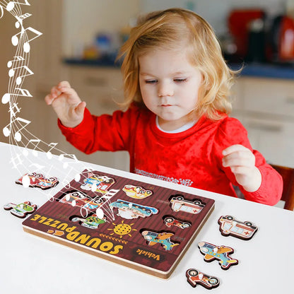 Sound | Geräusch & Form - Bildungs-Puzzlespiel
