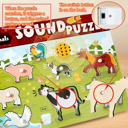 Sound | Geräusch & Form - Bildungs-Puzzlespiel